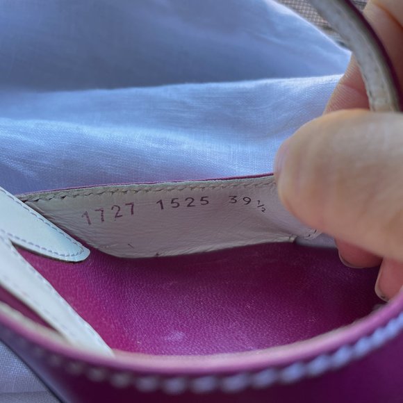 Dolce and Gabbana Leather T-Strap Sandals 39,5 - Picture 3 of 13